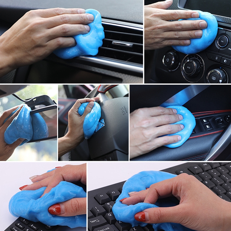 Car cleaning glue cleaning soft glue universal keyboard dust removal glue cleaning slime cleaning soft glue. 