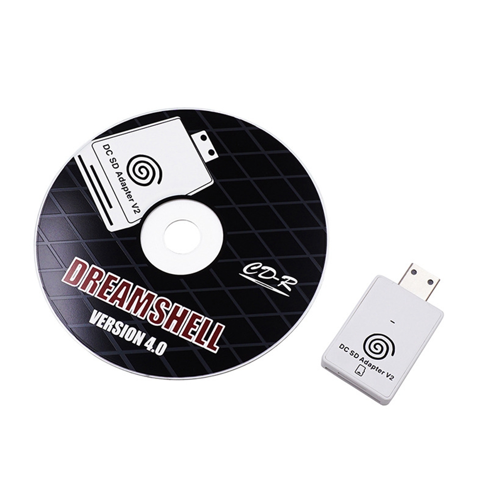 SD/TF Card Adapter Reader for Dreamcast and CD with DreamShell Boot Loader Read Games for DC Dreamcast Consoles. 