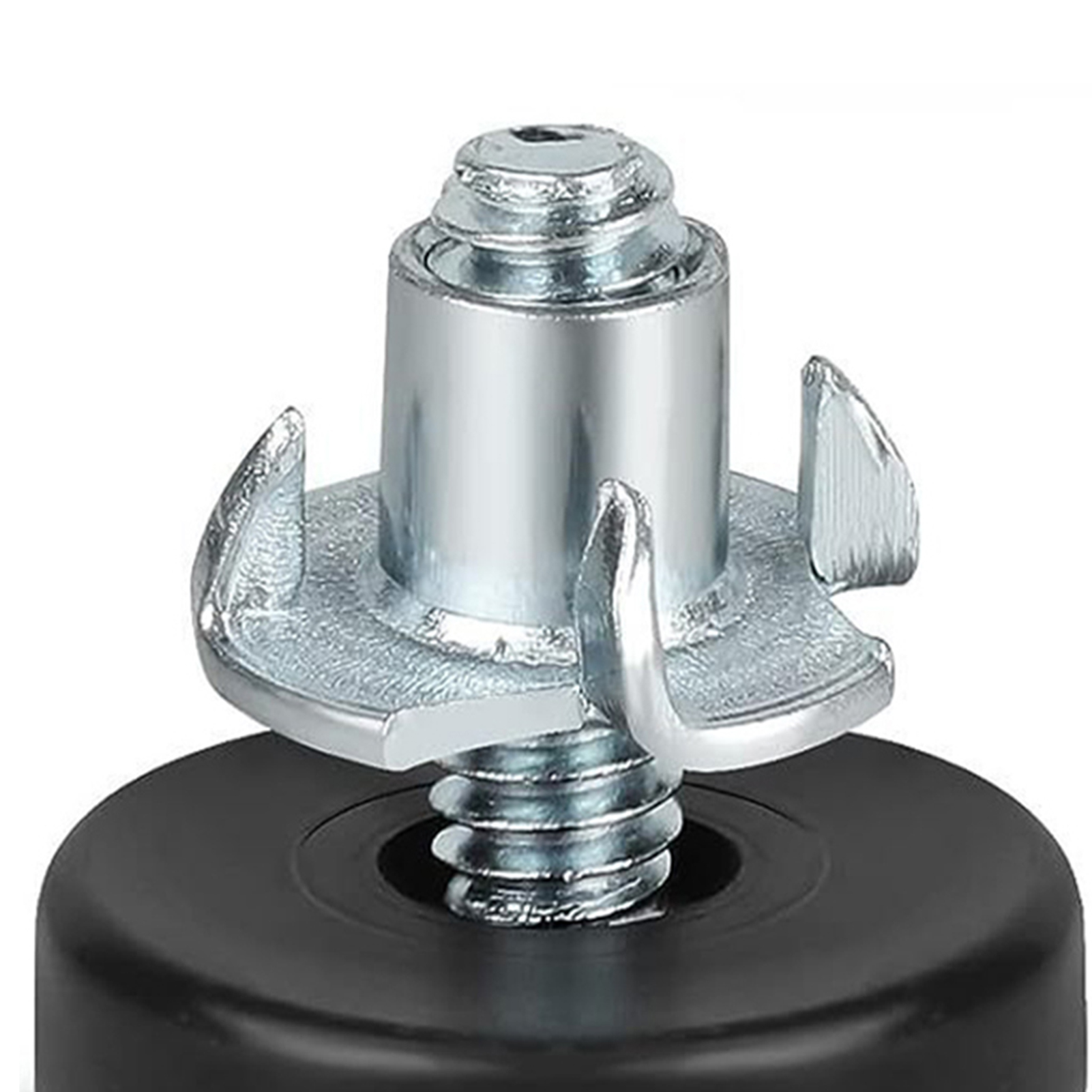 Quasar Furniture Leg Stabilizers 12pcs Adjustable Furniture Leveling Feet with T-nuts for Cabinet Chair Table Strong Load-bearing Thread Levelers Buyers' Choice Table Feet. 
