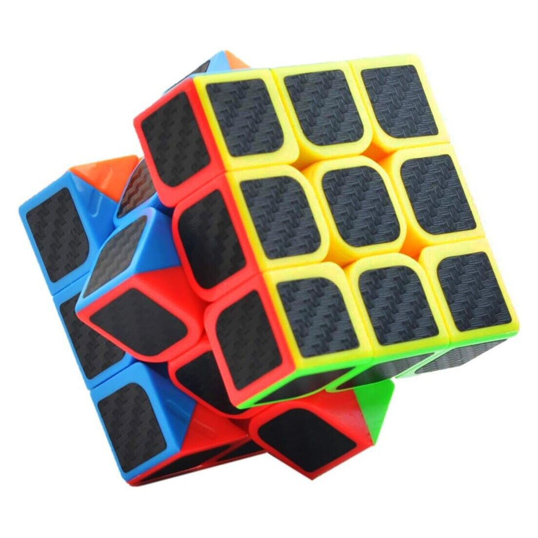 Carbon Fiber Sticker 3x3x3 Magic Cube Professional Speed Cubo Magico Educational Gifts Kids Fingertip Decompression Puzzle Toys. 