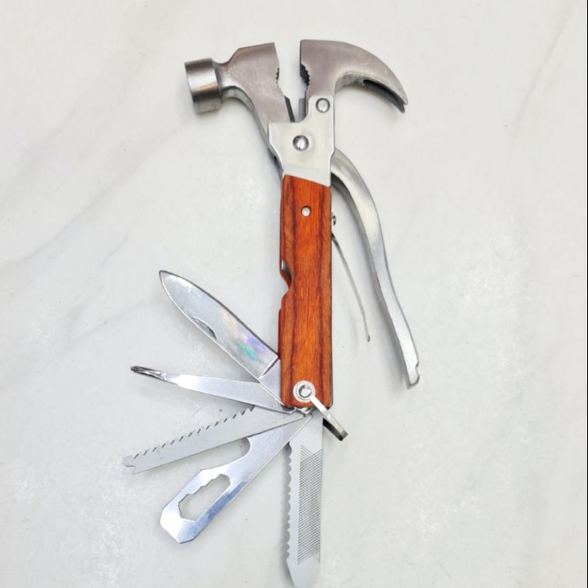 Multifactional Hammer Tools Travel Tool Set 9 in 1