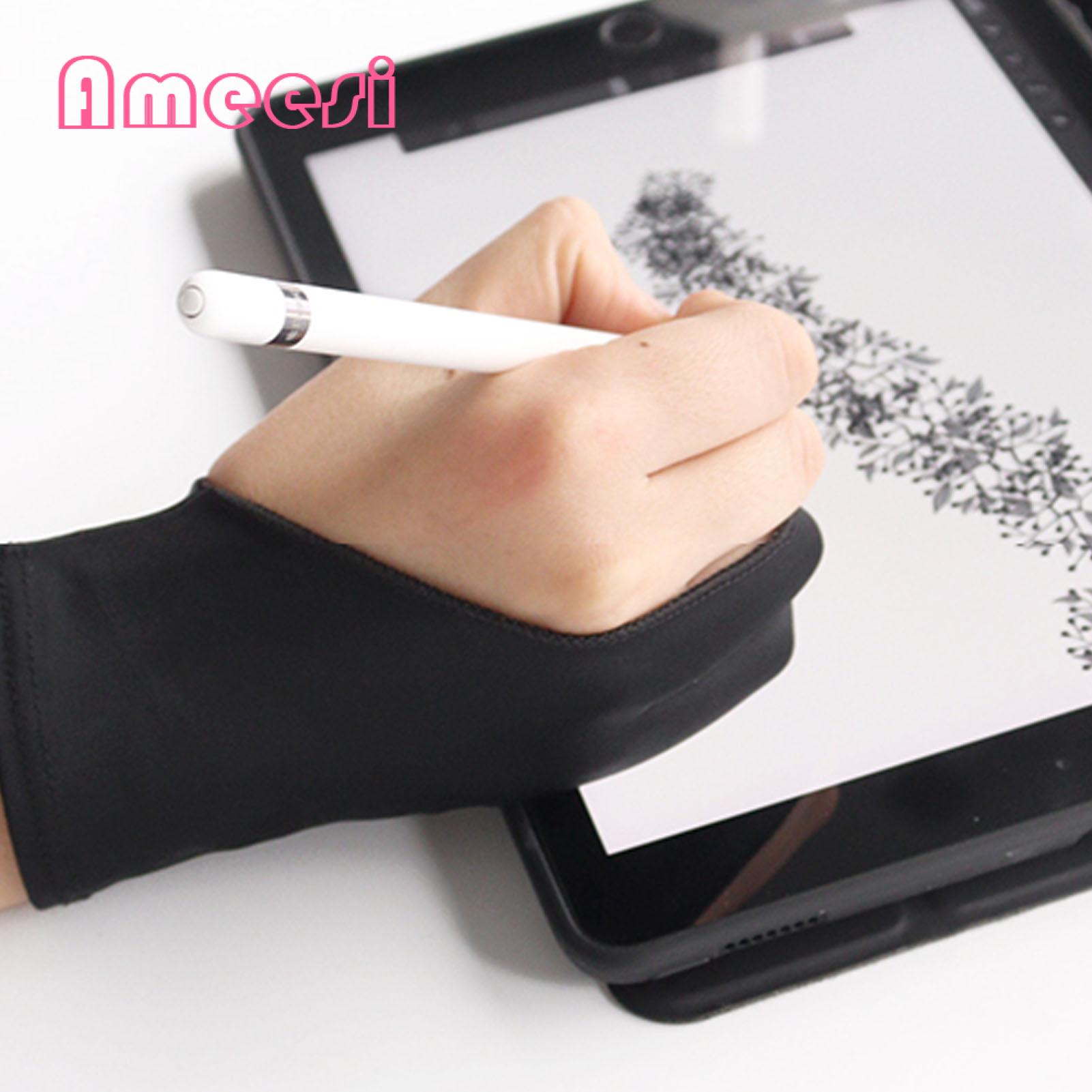 Ameesi Tablet Drawing Gloves Prevent Mess Up Anti-mistouch Gloves. 