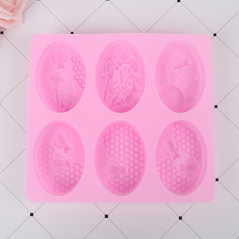 Soap Molds Bee Shape Handmade Soap Mold Unique Soap Making Craft Tools Demoo