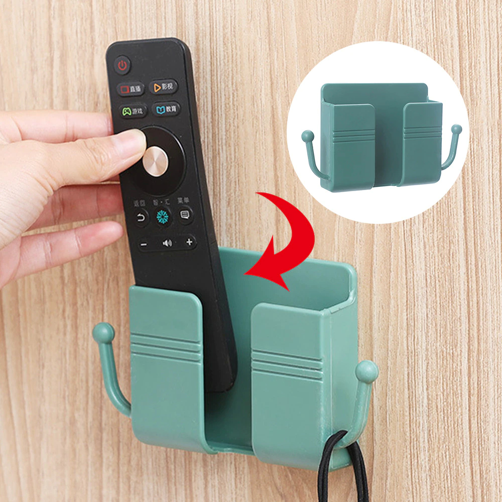 Sl Wall Mounted Organizer Box, Punch Free Tv Remote Control Storage