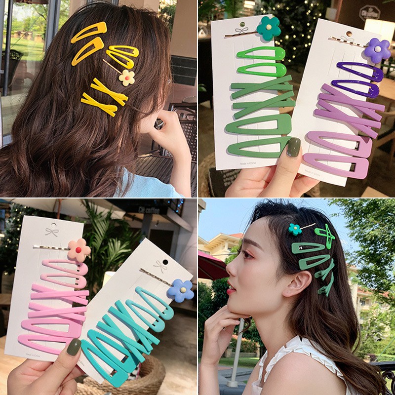 【Toy life hall】Ins Cute Clip Hairpin Girl Gifts Hairclips