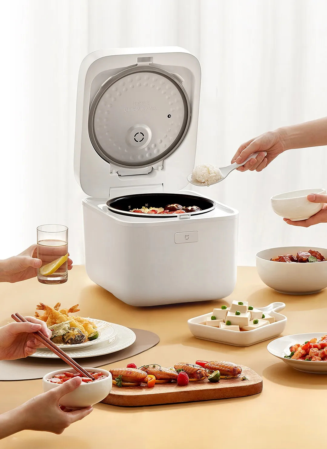 Xiaomi Mijia Quick Cooking Rice Cooker 4L 860W (MFB08M)-china Version. 