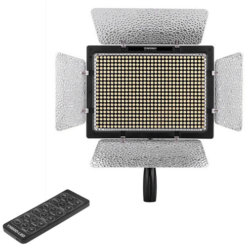New- YONGNUO YN600L 600 LED 5500K Color Temperature Adjustable LED Video Light for Canon / Nikon / Sony Camcorder DSLR