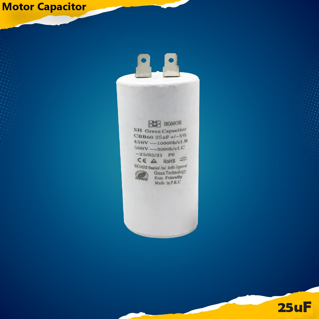 Motor Running Capacitor - 25uF. 