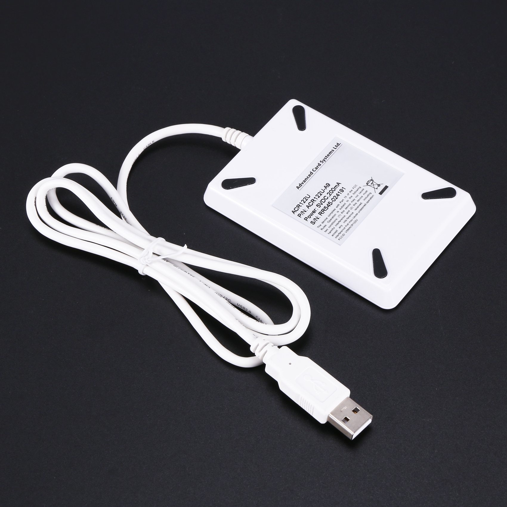 USB NFC Card Reader Writer ACR122U-A9 China Contactless RFID Card Reader Windows Wireless NFC Reader. 