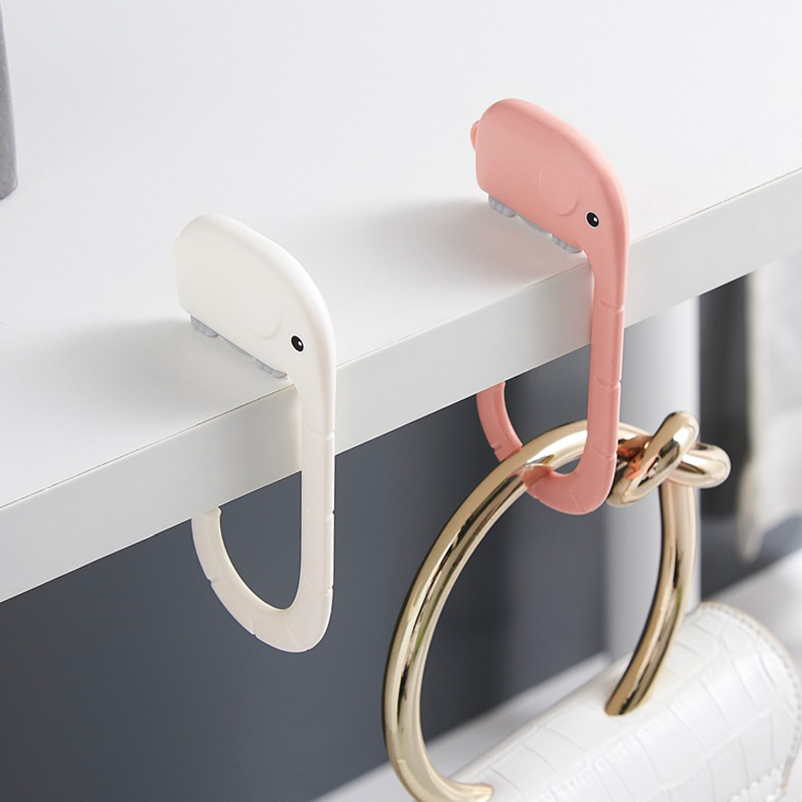 Hanging Hook Multifunctional Easy Hanging Elephant Bag Hanger Hook. 