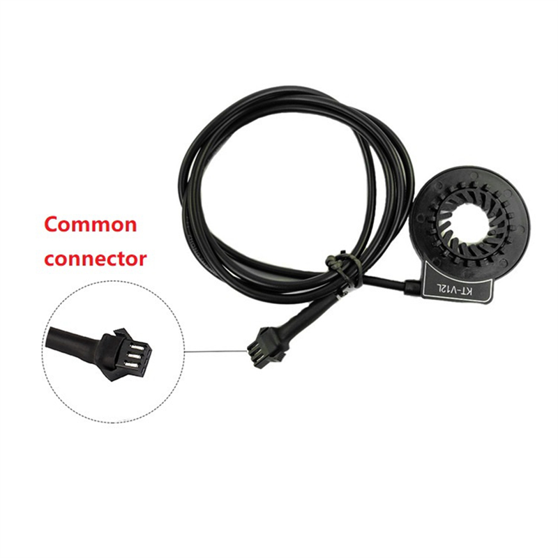 1 Pcs Bicycle Modified Electric with KT-V12 Magnetic Point Booster Induction Piece / SM Connector. 