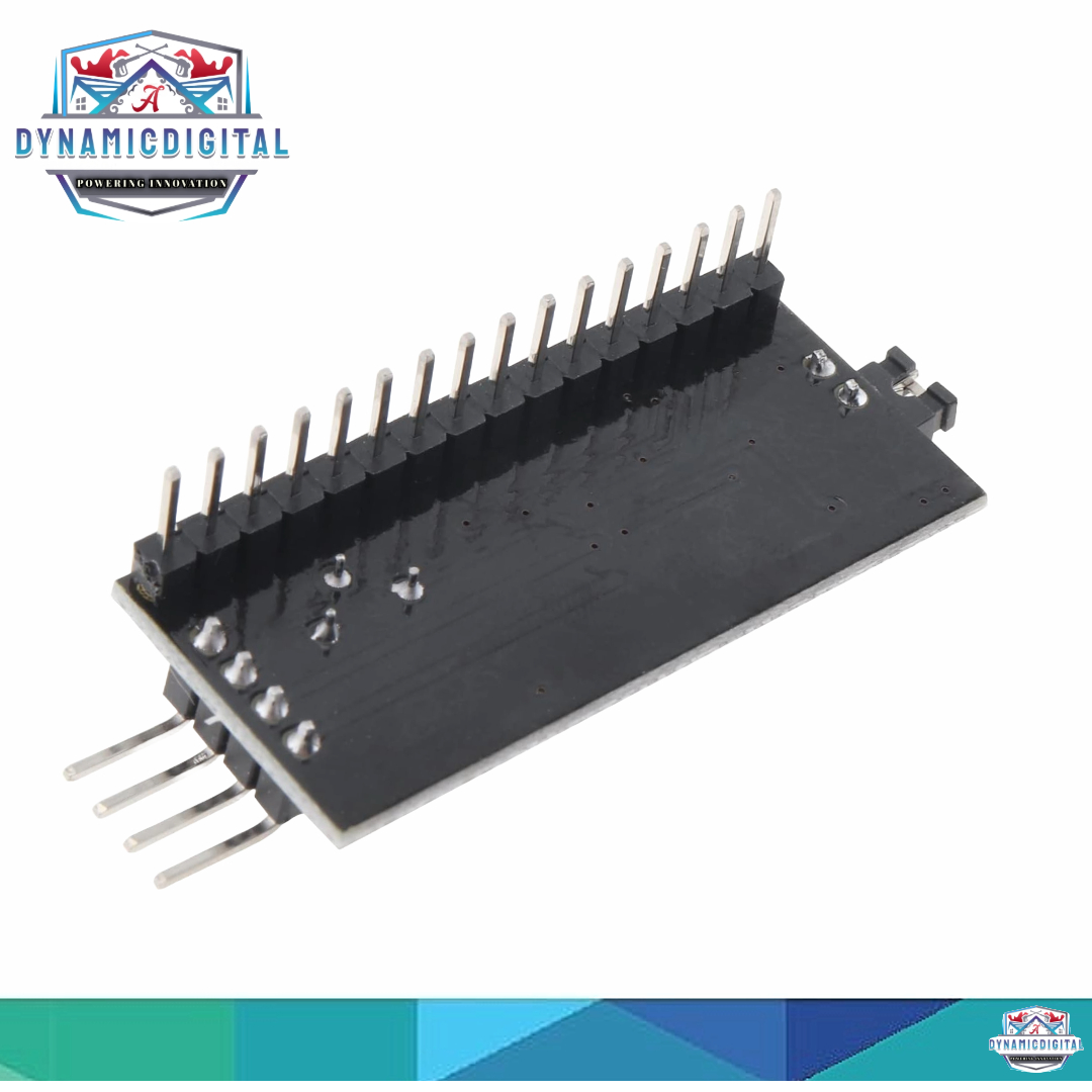 IIC/I2C Serial Interface Adapter Module For 16x2 (1602) Character Alphanumeric LCD Display. 
