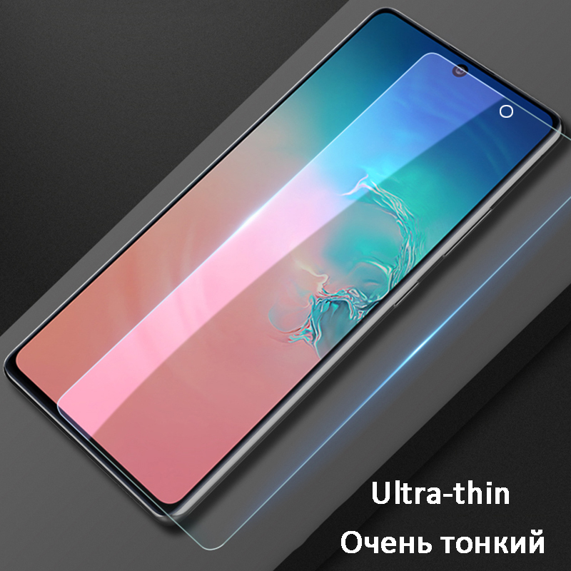 7 Tempered Glass 72 A73 A71 AA7 2018 Samsung A7 2018 2017 Protects Galaxy A70 A70s 5G A Film. 