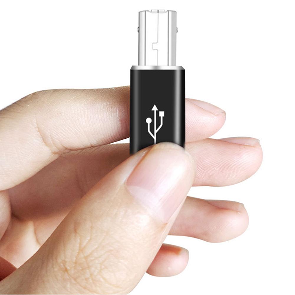 USB Type-c To Printer Cable Adapter Square Port Converter For Electronic Piano Printer USB C Female To USB B Male Adapter. 