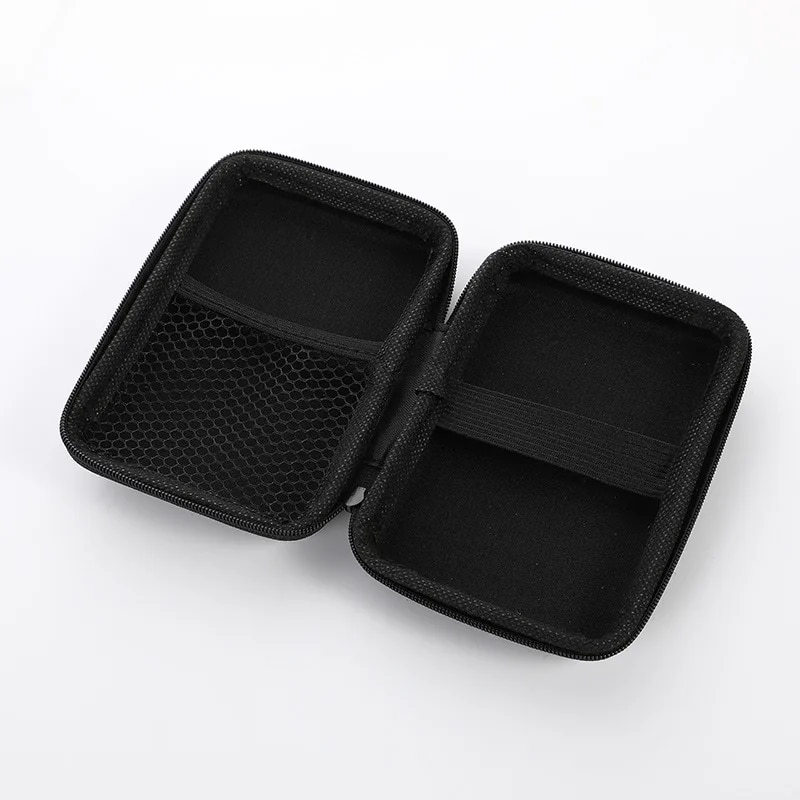 1pc Earphone Data Storage Bag Rectangle Cable Organizer Bags Pouch Tech Gadgets Portable Charger U Disk Mini Zipper Carry Case. 
