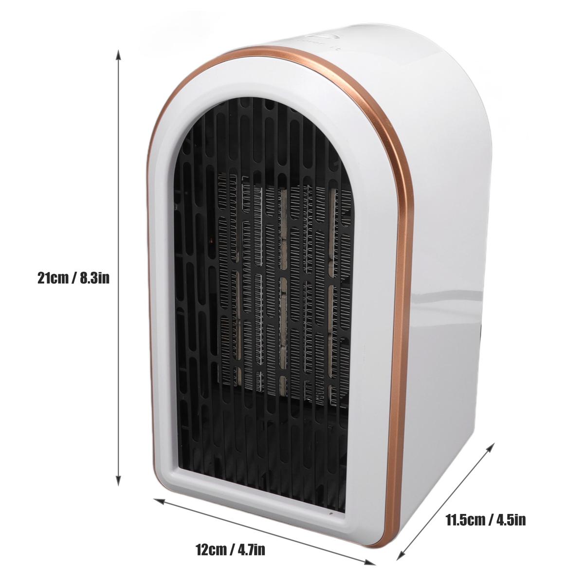 Electric Heater, Vertical Space Heater ABS Ceramics Multiple Protections EU 220V-240V for Office