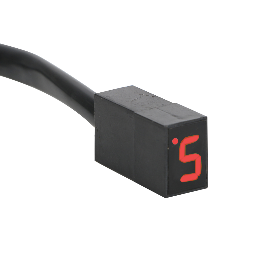 High Quality Universal Motorcycle Exterior Gear Indicator LED Display 5 Gears Motorcycle Shift Lever Sensor. 