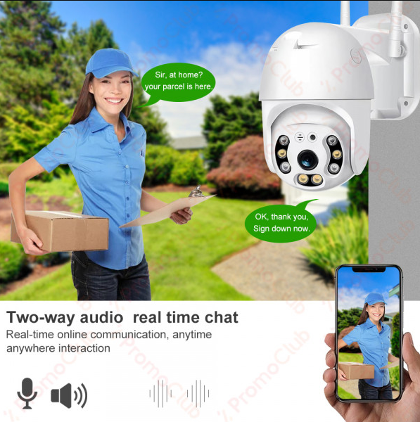 V380 PRO C6S2X HD PTZ WIFI IP Camera 1080p Waterproof Outdoor Color Night Vision Two-Way Talk 360 Degree Robotic PTZ CCTV Camera. 