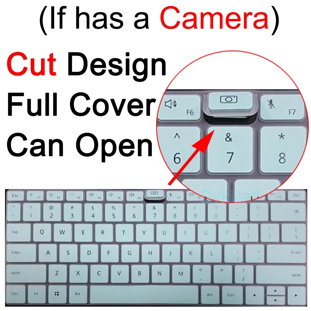 Keyboard Cover for Honor MagicBook V 14 X 14 15 16 SE X Pro Hunter V700 Laptop Notebook Protector Skin Case Film Silicone 13. 