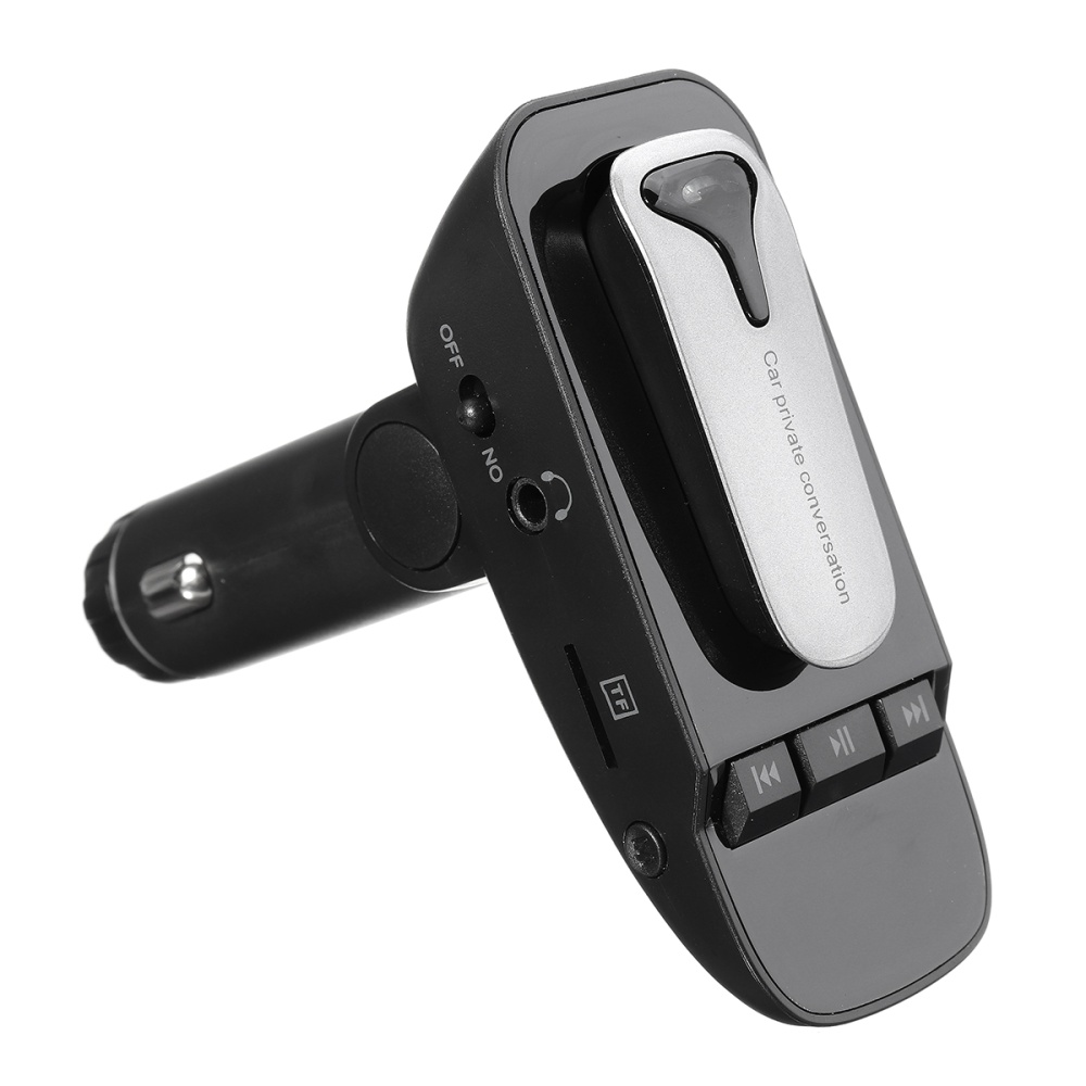 ER9 12V-24V wifi Bluetooth Auto Car FM Transmitter MP3 Player With Earphone NEW. 