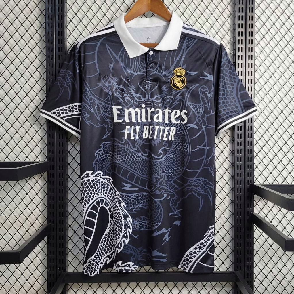 Real Madrid Dragon Kit 2022/23 - Official New Men's Football Jersey with Iconic Design. 