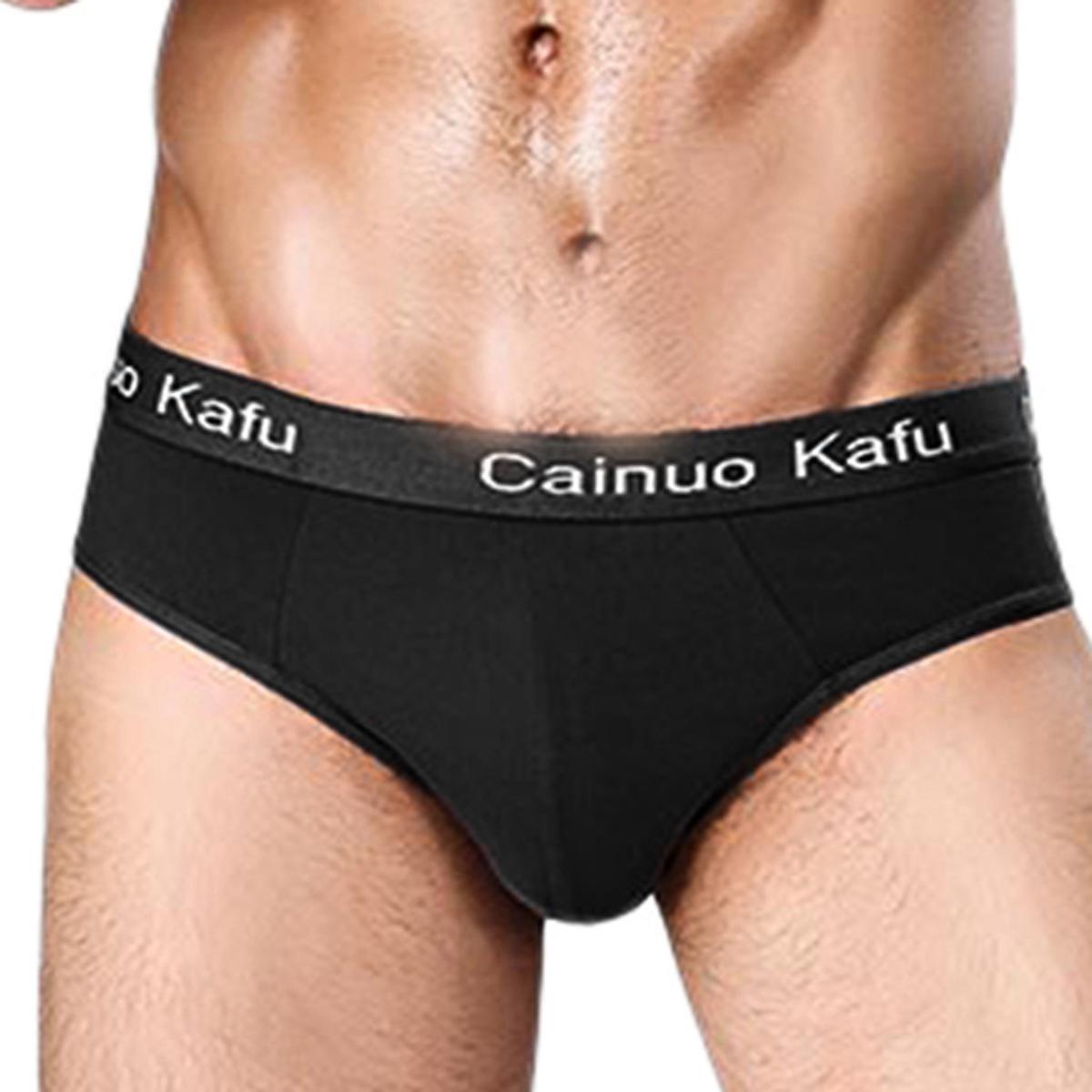 Cainuo Kafu Brand Underwear Men Briefs Breathable Mens Slip Cueca U Pouch Male Briefs Quick Dry Underpants Gay Underwear Briefs
