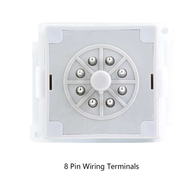 DH48S-S 12V/24V/380V ProgrammableDelay Relay Timer 0.1S-99H 8-Pin AC220V S. 