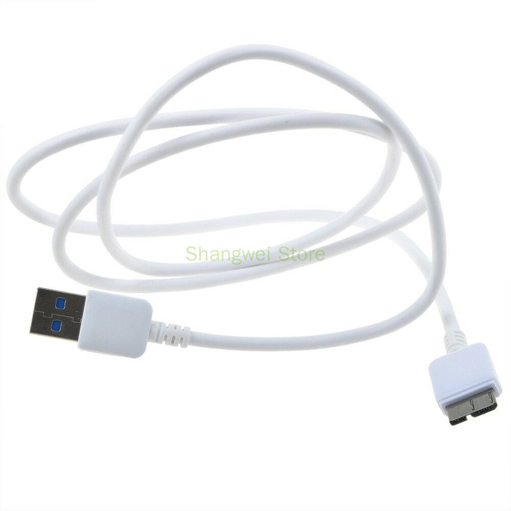 White USB 3.0 Cable for Seagate Backup Plus 4TB Desktop Hard Drive STCA4000100. 
