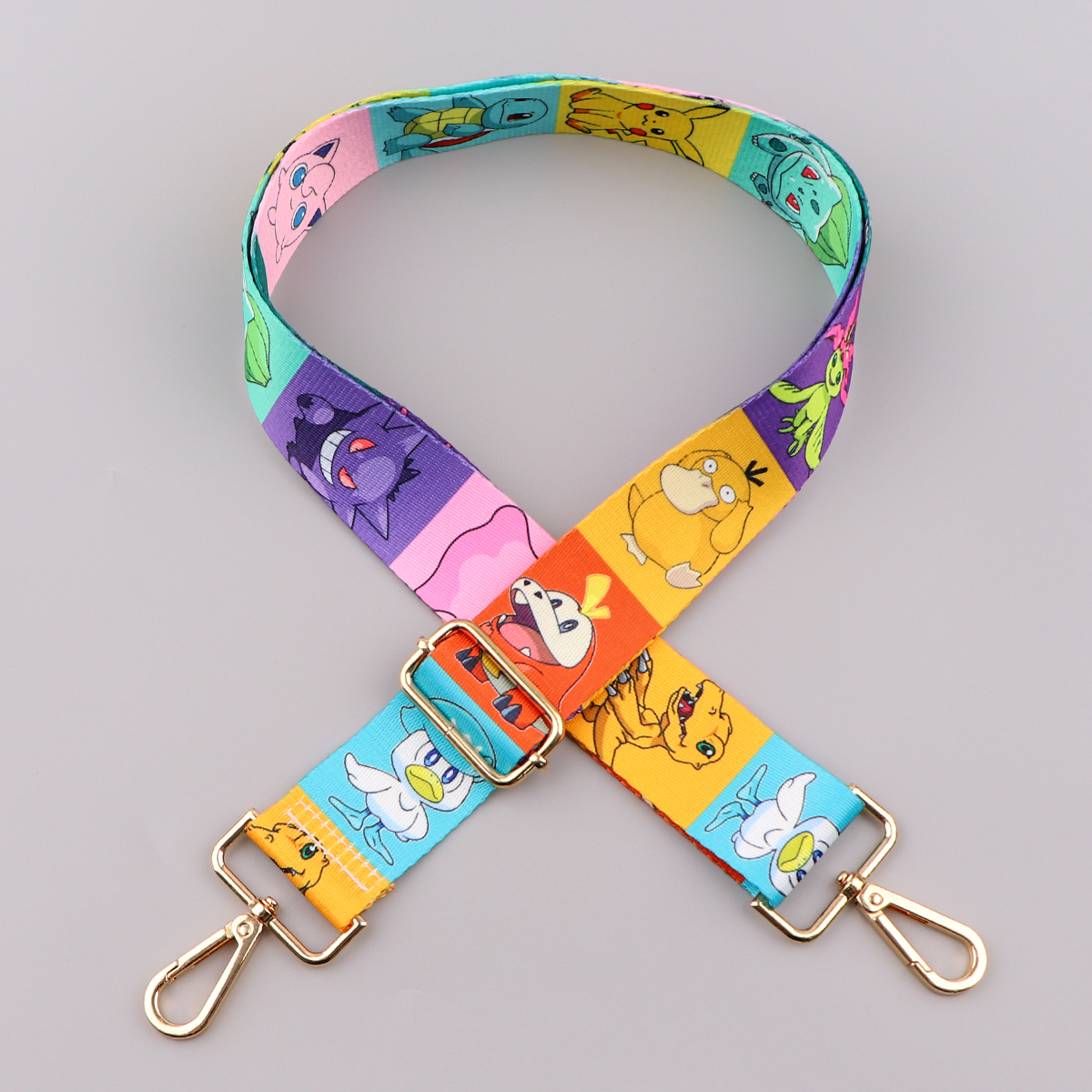 Classic Anime Game Monster Bag Strap Woman Colored Strap for Crossbody Messenger Shoulder Bag Accessories Adjustable Belt Straps