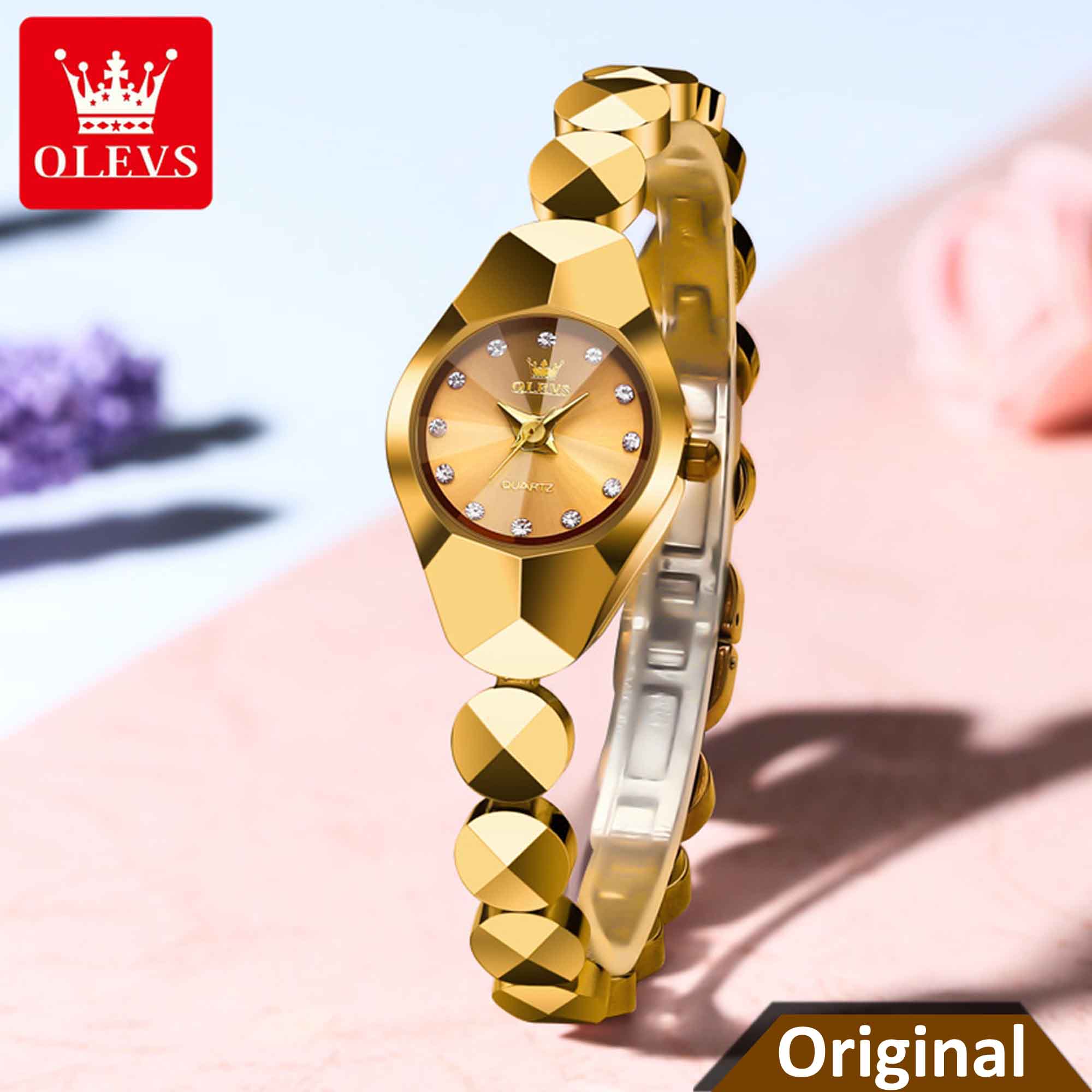 OLEVS 7007 Elegant Luxury Women Quartz Watch. 