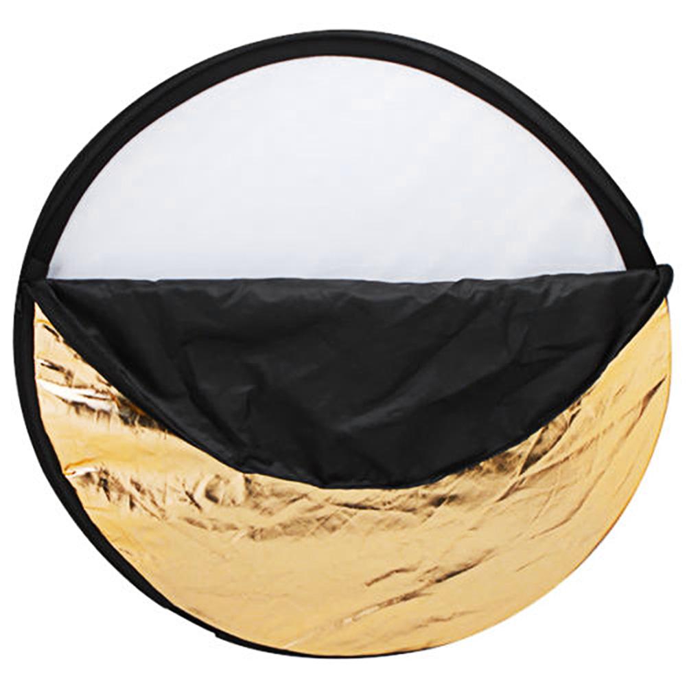 Vanpower 5-in-1 Collapsible Round Photography Reflector Photo Studio Flash Light Studio Photo Disc C. 