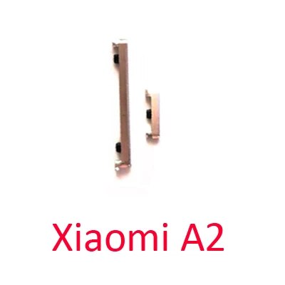 For Xiaomi Mi A1 A2 Lite A3 CC9e Phone New Power Volume Button Flex Cable On Off Internal External Side Key Parts. 