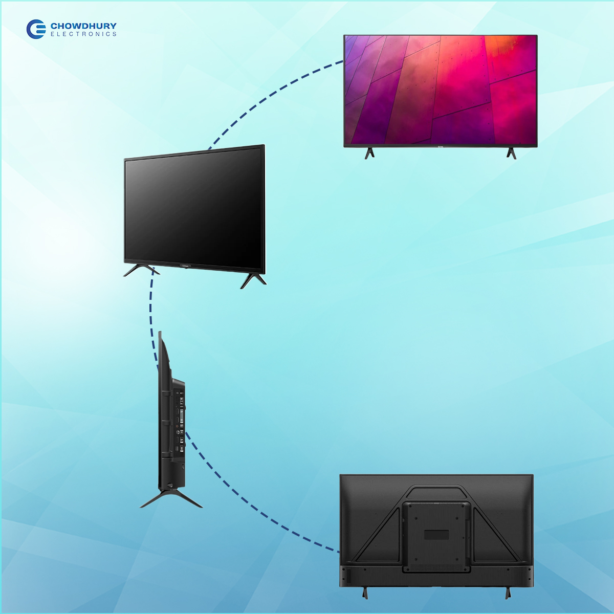 43" ROWA Android Voice Control LED TV | 43S52. 
