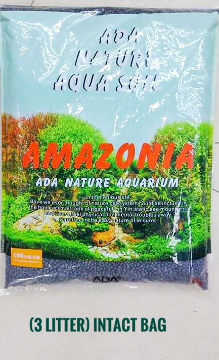 (3Litter) bag Amazonia Aqua Soil for planted aquarium substrate