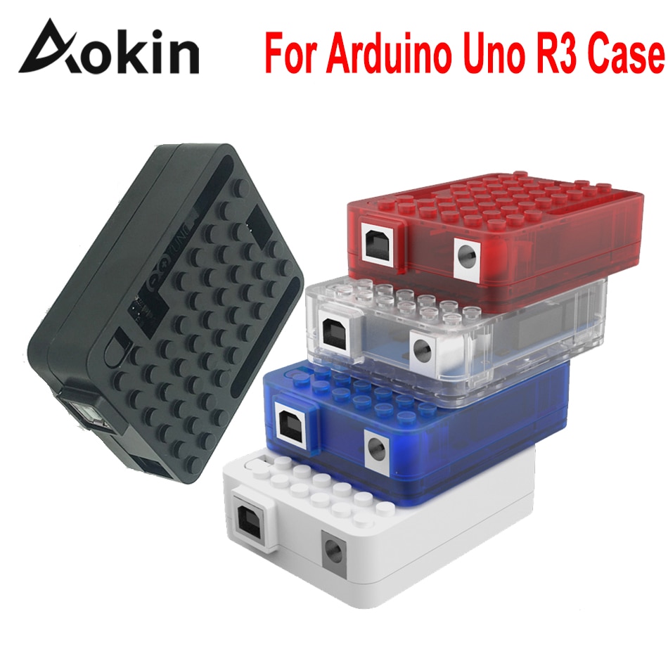 Arduino Uno R3 Case Enclosure - Black. 