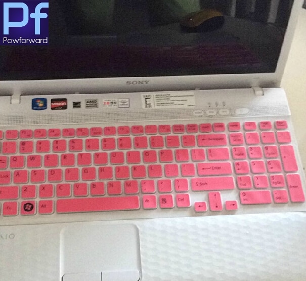 15 Silicone keyboard cover Protector for Sony VAIO SVE15 | SV-E15 | SVE1511A1EB | SVE1511A1EW vpceb E vaio svs15 EB200C 15.5. 