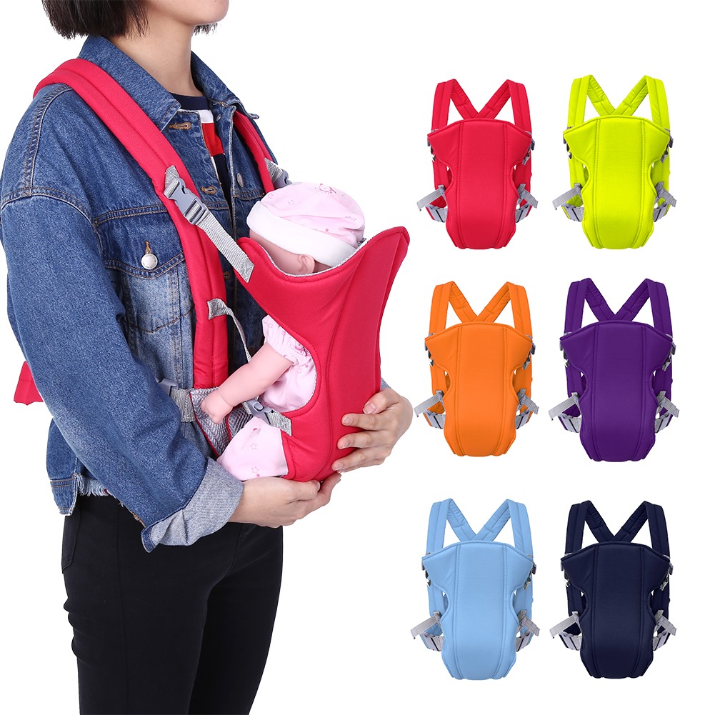 Baby Go 4-in-1 Baby Carrier With Comfortable Cushioned Head Support & Buckle Straps Multicolor-Soft Carriers - Magic gift store