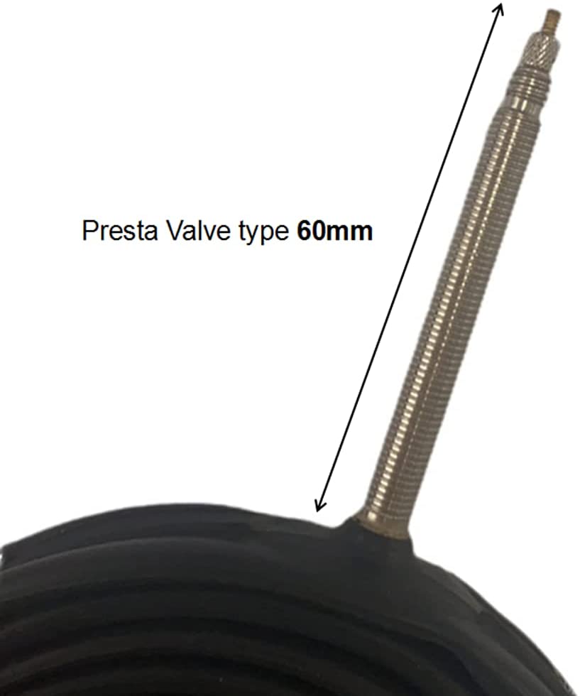 700cx23-32C Road Bike Replacement Inner Tubes Presta/Non Presta Valve 60/48mm for Road Bikes with Tire Size of 700c x 18,20, 23, and 32c. 