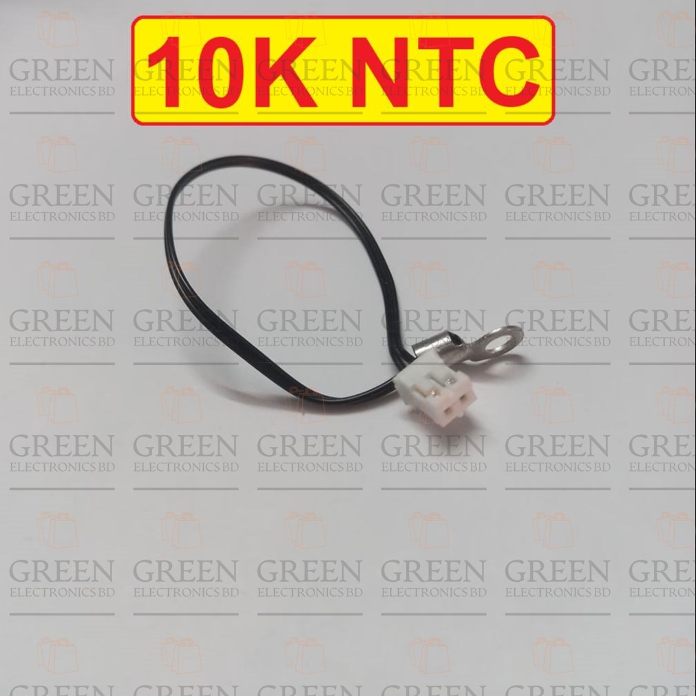 10K Surface Mounting Screw On Probe Assembly Ring Lug NTC 125mm Thermistor Temperature Sensor 103 16-14mm With Connector For IPS BMS General Purpose. 