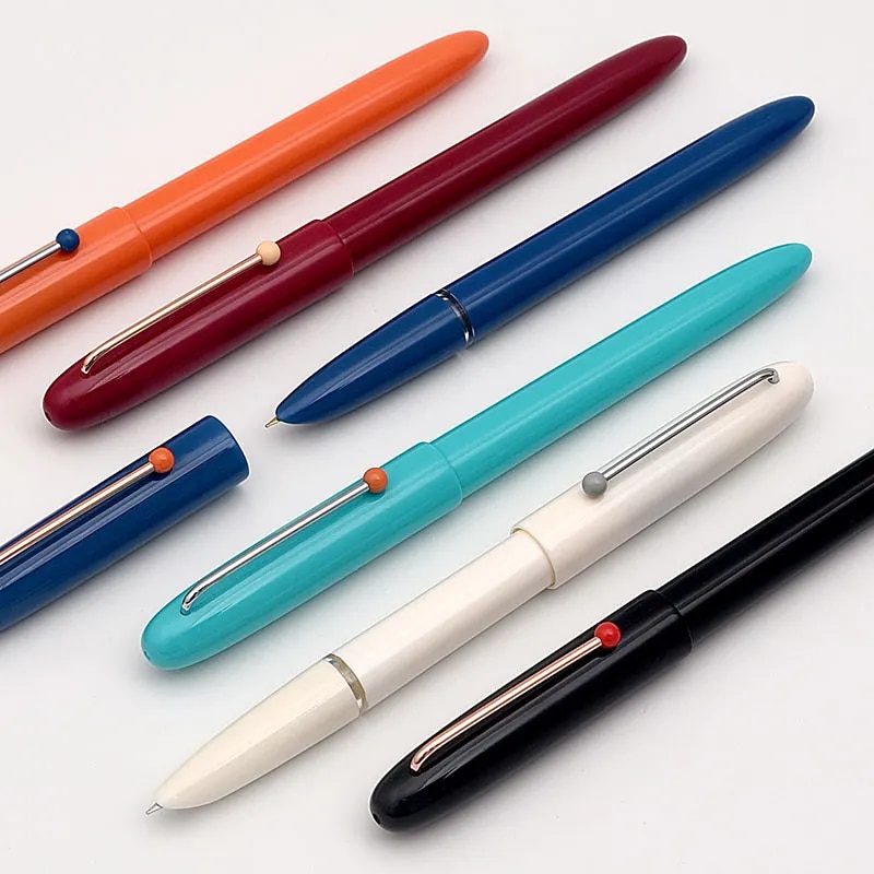 【Hey my home】KACO RETRO Fountain Pen High-end Converter Extra Fine Colorful Version Box Office. 