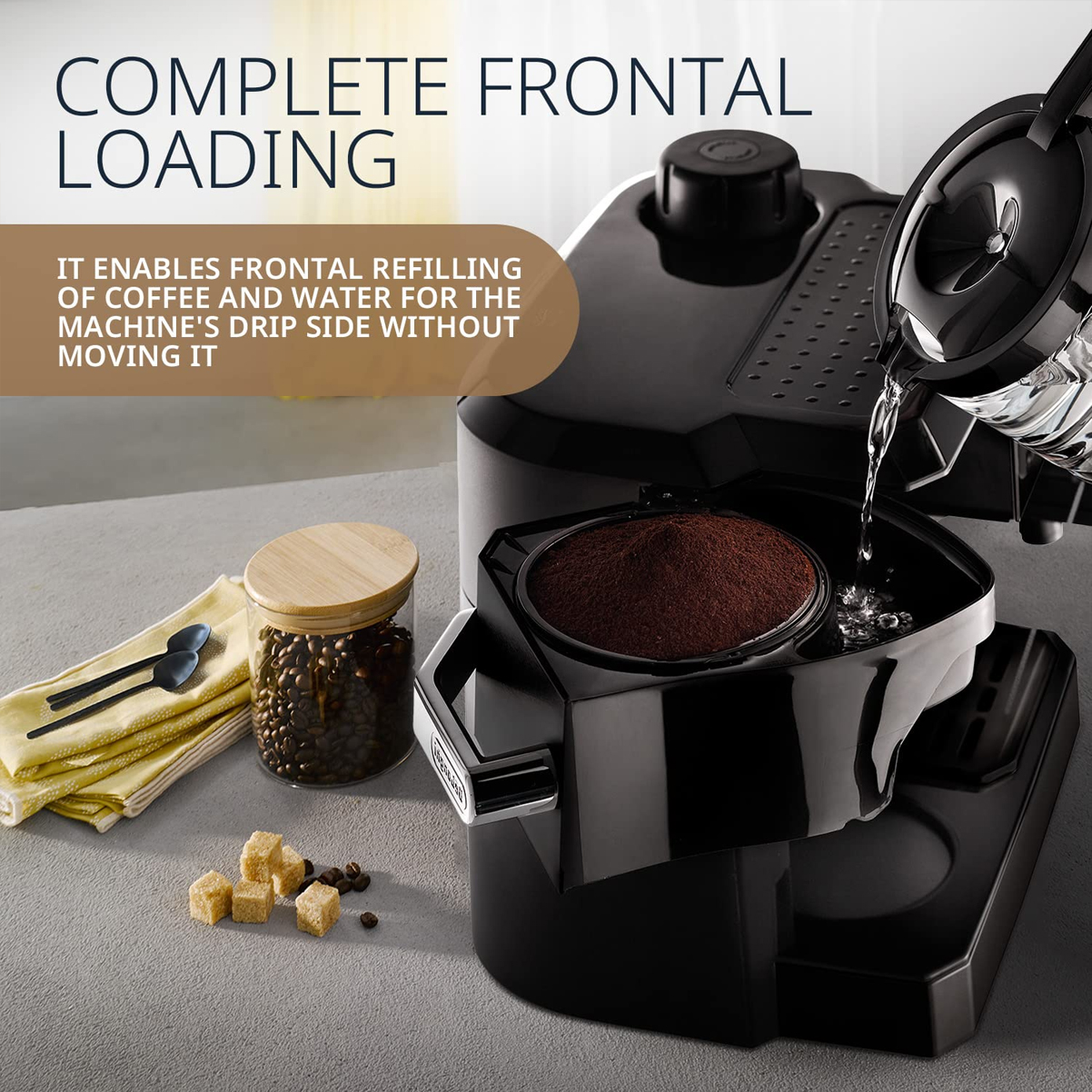 De'Longhi BCO320 Combi Espresso Coffee Maker. 