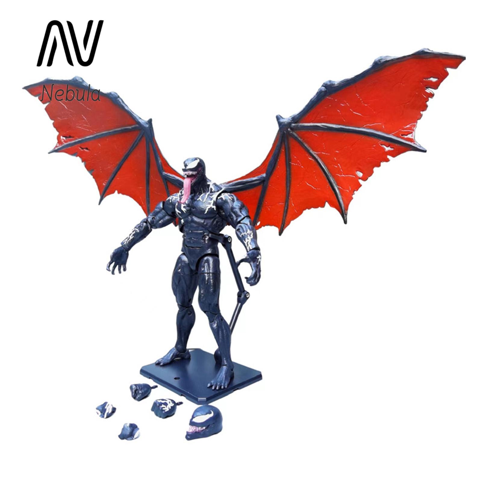 Nebula Supreme Venom Model Miniature Venom with Wings Statue Model Figure Toy
