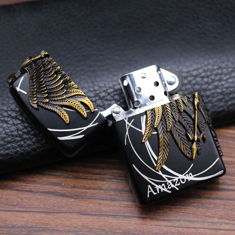 Zippo Lighter Gold Plated Custom Zippo Lighter. 