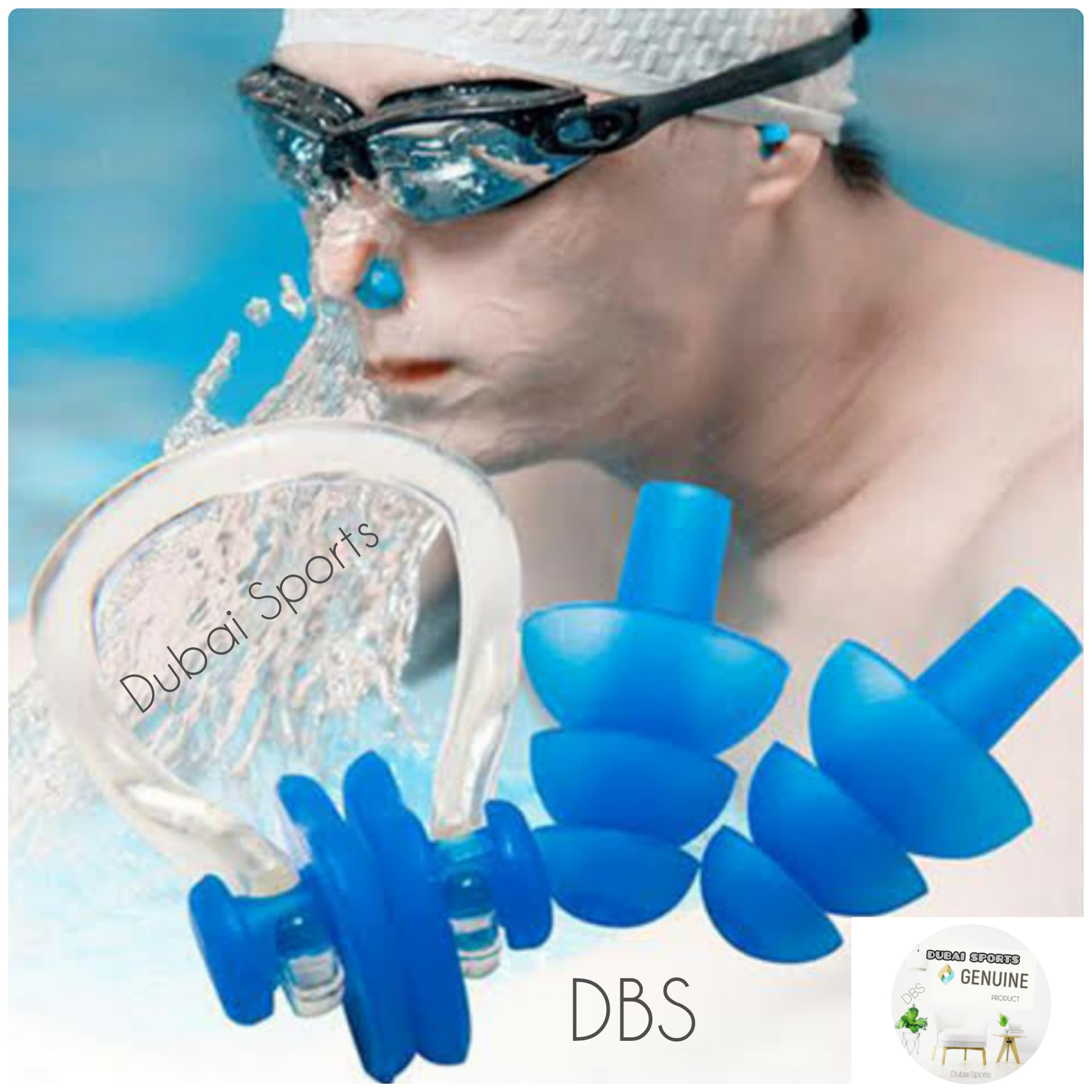 Natación Deportes acuáticos Dimart Rubber Swimming Nose Clip Noseup