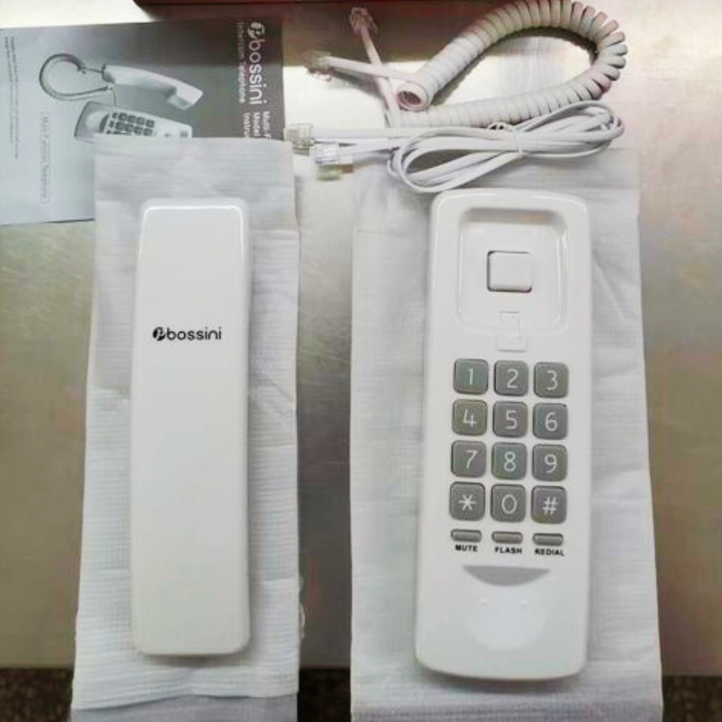 Telephone Set BOSSINI TS- 100 NONE DISPLAY. 