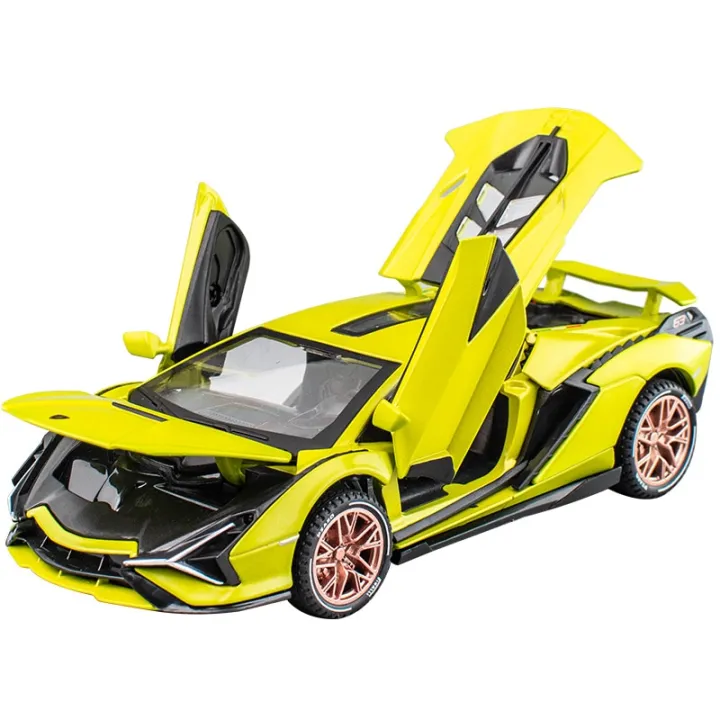 1:32 Lamborghini SIAN Flash Alloy Die-cast Car Sports Car Model Toy Car  Pull Back Toy Car Gift Collection For Kids F28: Buy Online at Best Prices  in Bangladesh 