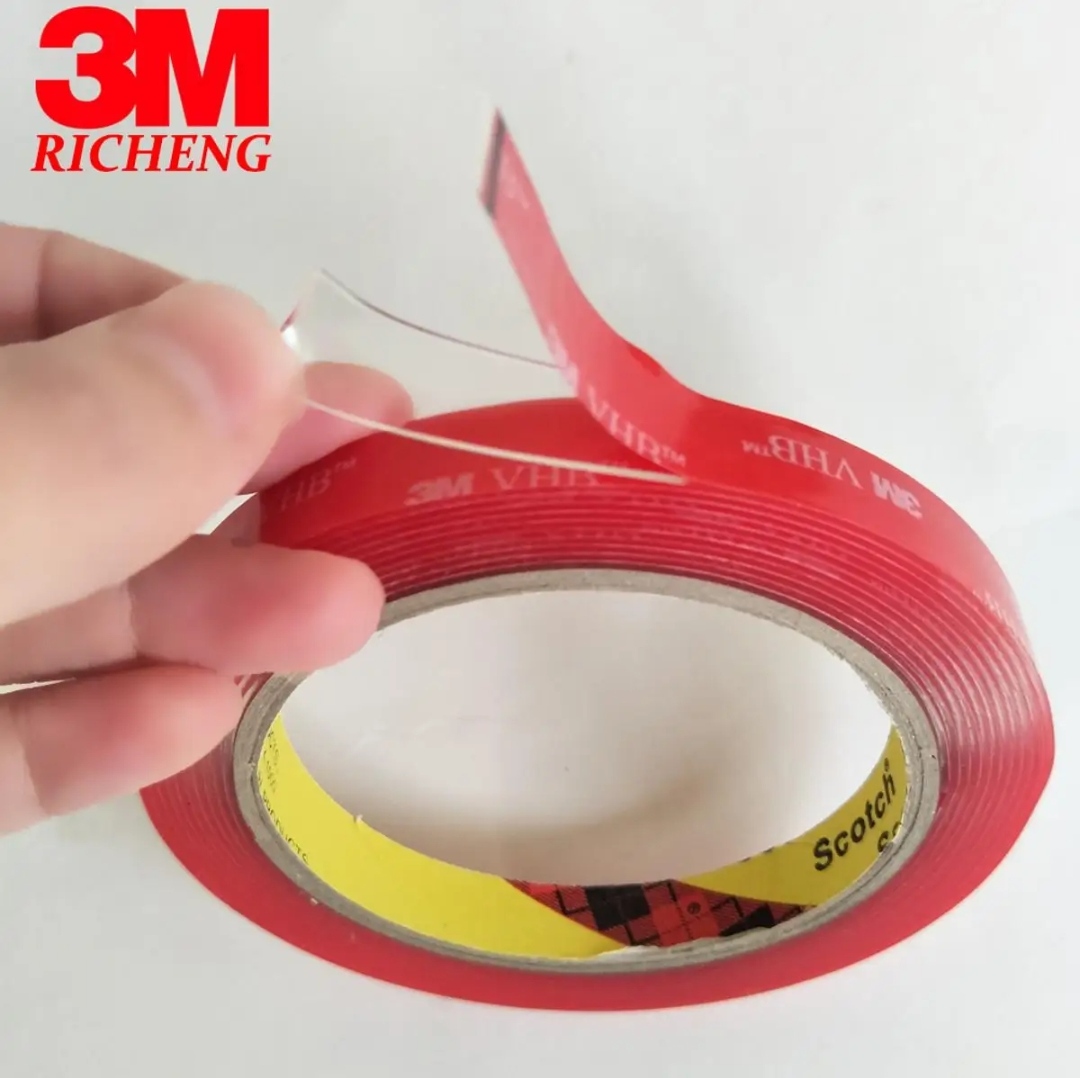 Double Sided Tape, Mini Size Heavy Duty Super Strong Two Sided Adhesive Transparent Clear Tape, Made of 3M VHB Tape, Width Waterproof mounting Foam Tape for Indoor and Outdoor use