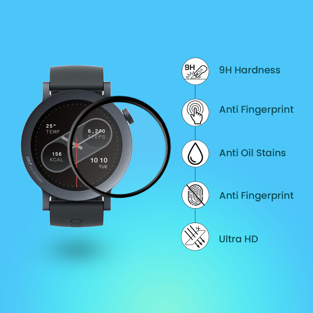 CMF watch 2 Pro Smart Watch Full Coverage Plastic Screen Protector