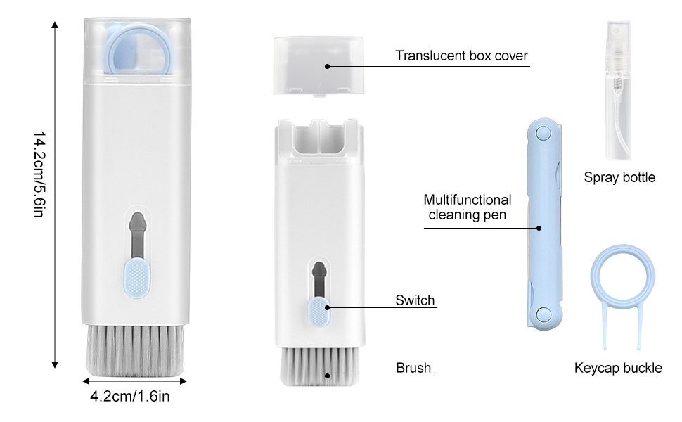 Gadget Cleaning Kit 7 in 1 Electronics Cleaner Kit  Keep Your Devices Sparkling Clean RANI. 