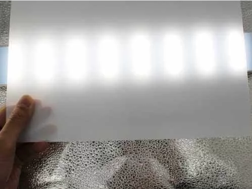 Light diffuser sheet opal white 8x12 inch for DIY and Craft. 